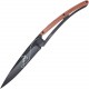 Couteau Deejo Tatoo Ancre lame 9.5cm lisse manche en bois de Corail - 2