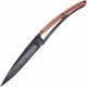 Couteau Deejo Tatoo Galion lame 9.5cm lisse manche en bois de Corail - 2