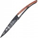 Couteau Deejo Tatoo Sauvage lame 9.5cm lisse manche en bois de Corail - 2