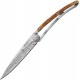 Couteau Deejo Tatoo Géométrique lame 7.6cm lisse manche en Genévrier - 2