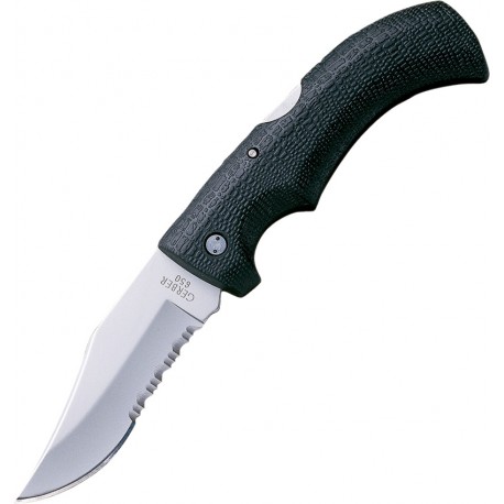 Couteau Gator lame semi dentelée clip point GERBER - 1