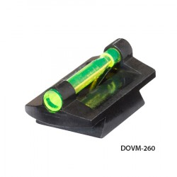 Guidon HiViz à fibre optique Vert pour fusil avec rail (6.6mm) - 1