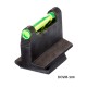 Guidon HiViz à fibre optique Vert pour fusil avec rail (12.7mm) - 1