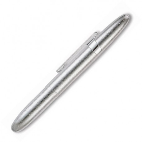 Stylo Bullet Chromé Brossé et Clip Fisher Space Pen - 1