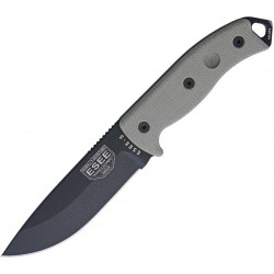Couteau lame lisse noire Model 5 Esee - 1