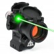 Viseur point rouge et laser vert intégré LEOS AT3 Tactical - 1