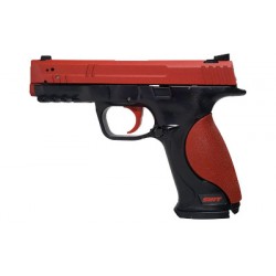 Pistolet d'entraînement 107 Pro laser rouge de tir culasse acier SIRT