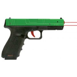 Pistolet d'entraînement 110 Performer laser rouge de tir culasse polymère vert SIRT