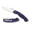Couteau Spyderco Military lame 10.2 cm Lisse Acier manche G-10 (Fibre de verre) - C36GPDBL