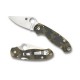 Couteau Spyderco PARA 3 lame 7.5cm Lisse Acier manche G-10 (Fibre de verre) - C223GPCMO - 1