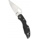 Couteau Spyderco Meadowlark 2 lame 7.3cm Lisse Acier manche G-10 (Fibre de verre) - BY04GP2 - 2