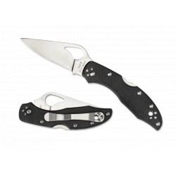 Couteau Spyderco Meadowlark 2 lame 7.3cm Lisse Acier manche G-10 (Fibre de verre) - BY04GP2 - 2