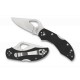 Couteau Spyderco Robin noir lame lisse 6.1cm manche G10 (fibre de verre) BY10GP2 - 1