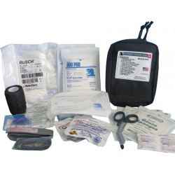 Trousse de secours noir spéciale blessure par balle Elite First Aid - 1