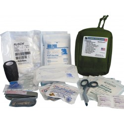 Trousse de secours vert olive spéciale blessure par balle Elite First Aid