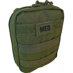 Trousse de secours Tactical Trauma vert olive Elite First Aid