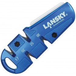 Aiguiseur Quad Sharp 4 angles bleu Lansky - 1