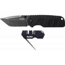 Pack Campaign Knife et aiguiseur tactique PP1 mini SMITH'S - 2