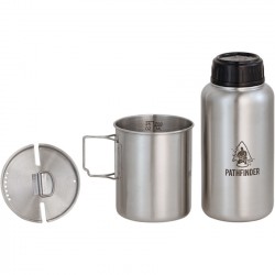 Kit gourde et tasse Bottle and Nesting Cup Set PATHFINDER