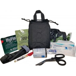 Trousse de secours professionnelle Patrol Trauma Kit ELITE-FIRST-AID niveau 2 noir