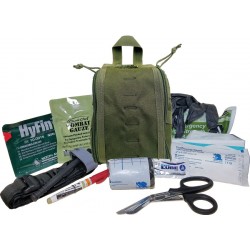 Trousse de secours professionnelle Patrol Trauma Kit ELITE-FIRST-AID niveau 2 vert