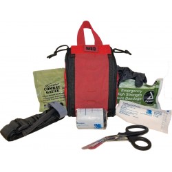 Trousse de secours professionnelle Patrol Trauma Kit ELITE-FIRST-AID niveau 1 rouge - 1