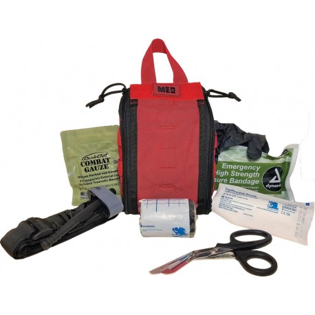 Trousse de secours professionnelle Patrol Trauma Kit ELITE-FIRST-AID niveau 1 rouge - 1