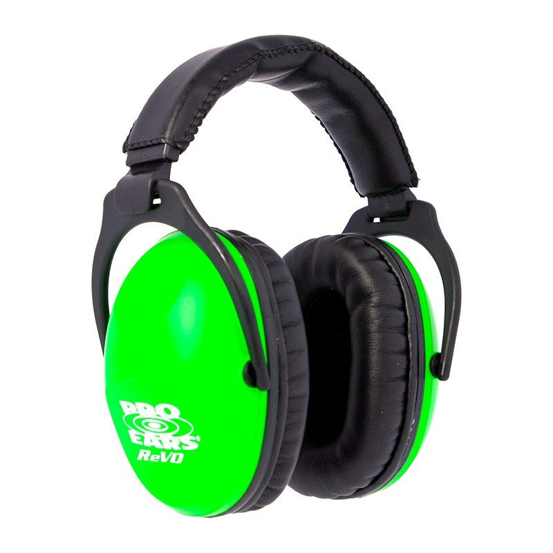 Casque antibruit enfant Revo PRO-EARS vert - Conditions Extremes