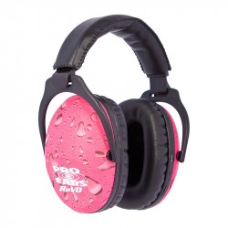 Casque antibruit enfant Revo PRO-EARS rose pluie - 1