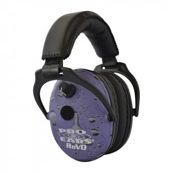 Casque antibruit enfant ReVO Electronic PRO-EARS pluie violette - 1