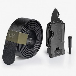 Ceinture de survie Survival Belt 2.0 noire SLIDEBELTS