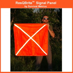 Bâche de signalisation ResQbrite SURVIVAL-METRICS - 1