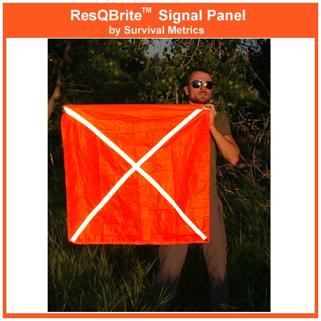 Bâche de signalisation ResQbrite SURVIVAL-METRICS - 2