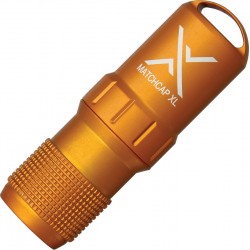 Boitier étanche pour allumettes Matchcap XL EXOTAC orange - 1