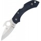 Couteau Spyderco Dragonfly 2 lame 5.8cm lisse manche FRN (Nylon renforcé) - C28PGYW2 - 1