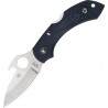 Couteau Spyderco Dragonfly 2 lame 5.8cm lisse manche FRN (Nylon renforcé) - C28PGYW2 - 1