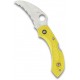 Couteau Spyderco Dragonfly 2 Salt lame 5.8cm dentelée satin manche FRN (Nylon renforcé) - C28SYL2HB - 2