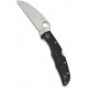 Couteau Spyderco Endura 4 lame 9.6cm lisse manche FRN (Nylon renforcé) - C10FPWCBK - 1