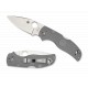 Couteau Spyderco Native 5 Maxamet lame 7.5cm lisse manche FRN (Nylon renforcé) - C41PGY5 - 1