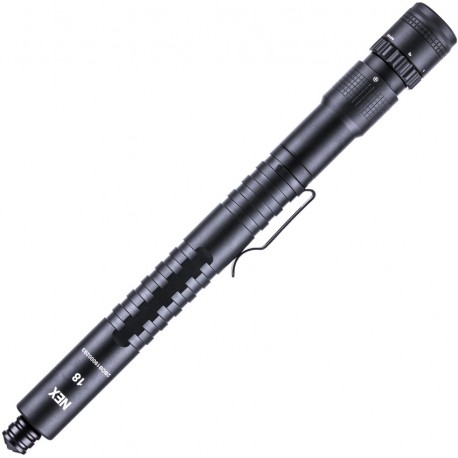 Matraque télescopique avec lampe torche intégrée NEXTOOL 26-45cm - 1