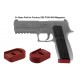 Base pour chargeur Sig Sauer P320 Leapers rouge - 4