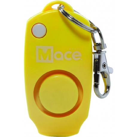 Alarme personnelle porte clés MACE jaune - 1