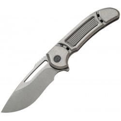 Couteau Minax 2007B WE KNIFE gris lame lisse - 2