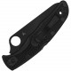 Couteau Spyderco Pacific Salt II lame 9.6cm lisse Noir manche FRN (Nylon renforcé) - C91PBBK2 - 2