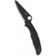 Couteau Spyderco Pacific Salt II lame 9.6cm dentelée Noir manche FRN (Nylon renforcé) - C91SBBK2 - 3