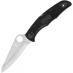 Couteau Spyderco Pacific Salt II lame 9.6cm Lisse Satin manche FRN (Nylon renforcé) - C91PBK2 - 3