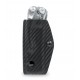 Etui pour outil multifonctions Leatherman Skeletool CLIP-&-CARRY noir carbone