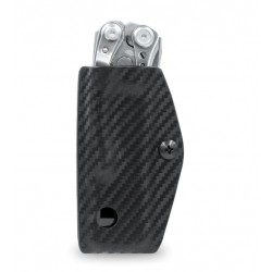 Etui pour outil multifonctions Leatherman Skeletool CLIP-&-CARRY noir carbone - 2