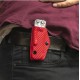 Etui pour outil multifonctions Leatherman Skeletool CLIP-&-CARRY rouge carbone - 2