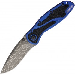 Couteau Blur A/O Damascus bleu KERSHAW - 2